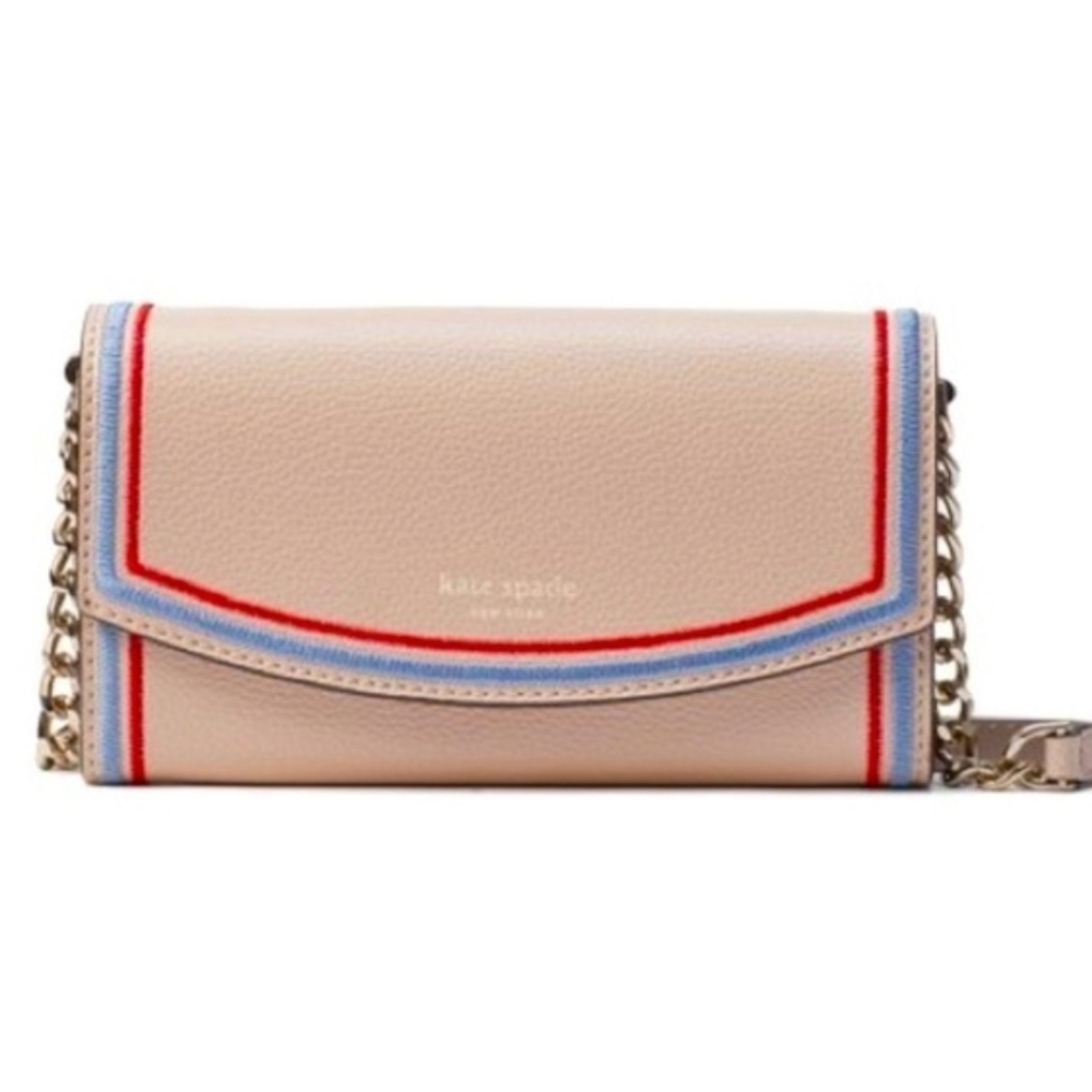 Kate Spade New York Eva Embroidered Crossbody Wallet